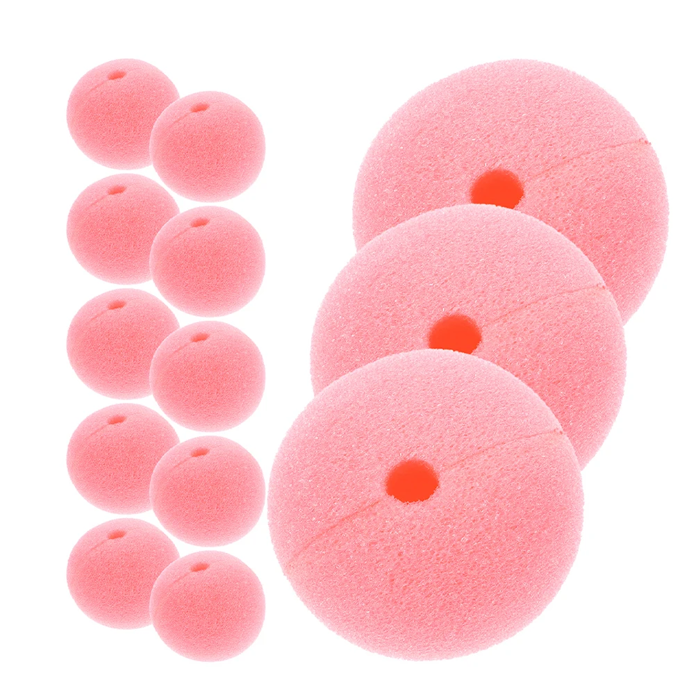 

30pcs Sponge Clown Noses for Costume Props Party Dress Up Soft Comfortable Bulk Pack Circus Halloween Accessories