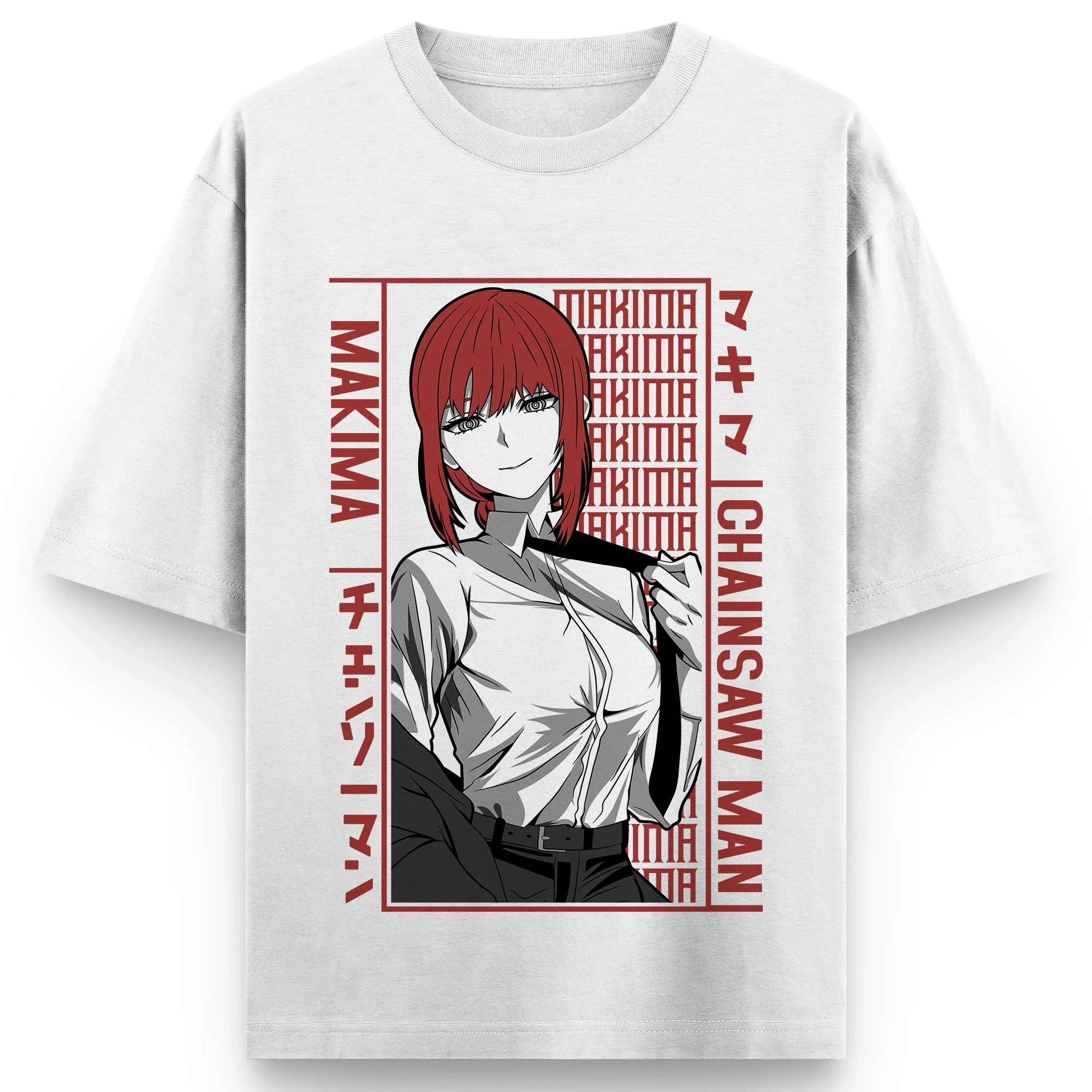 Anime Chainsaw Man T-shirt Pow - Chainsaw Man Cosplay recensie en prijs