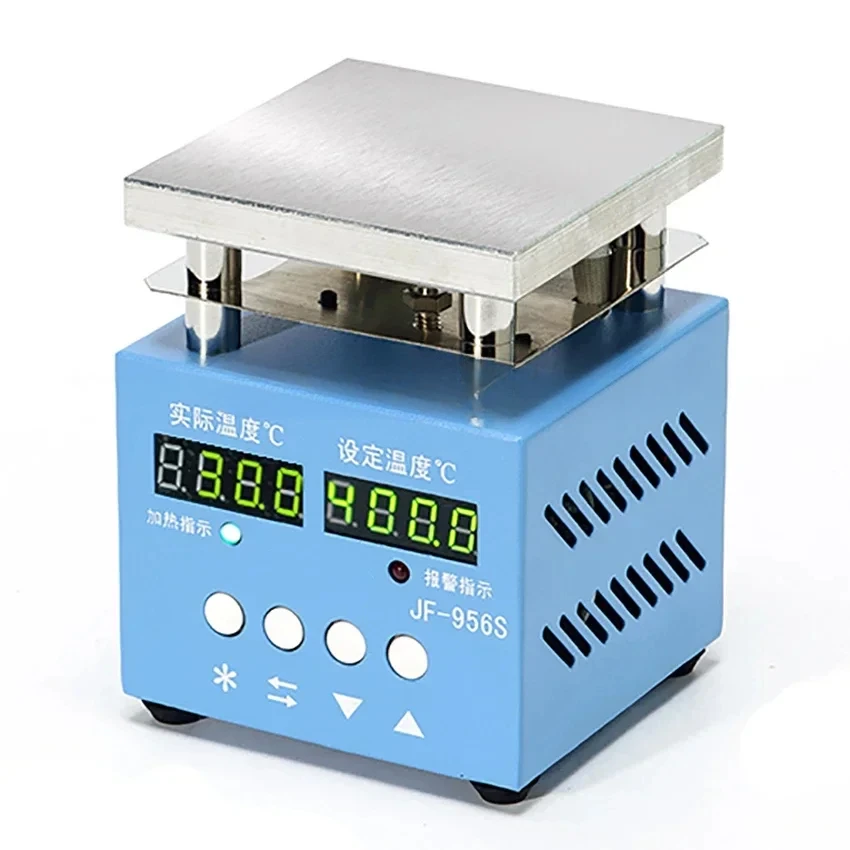 

JF-956S 300W Heating Platform Preheating Station Constant Temperature Heating Plate Station Mobile Maintenance Tools 110/220V