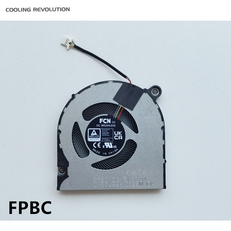 مروحة تبريد أصلية للكمبيوتر المحمول وحدة المعالجة المركزية وحدة المعالجة المركزية ، مناسبة لـ ACER Aspire 76G N22Q3 5V FPBC 0.8A FPBP 1A DFS5L22H15B85M DFS5K22L15C740 ، جديدة #3