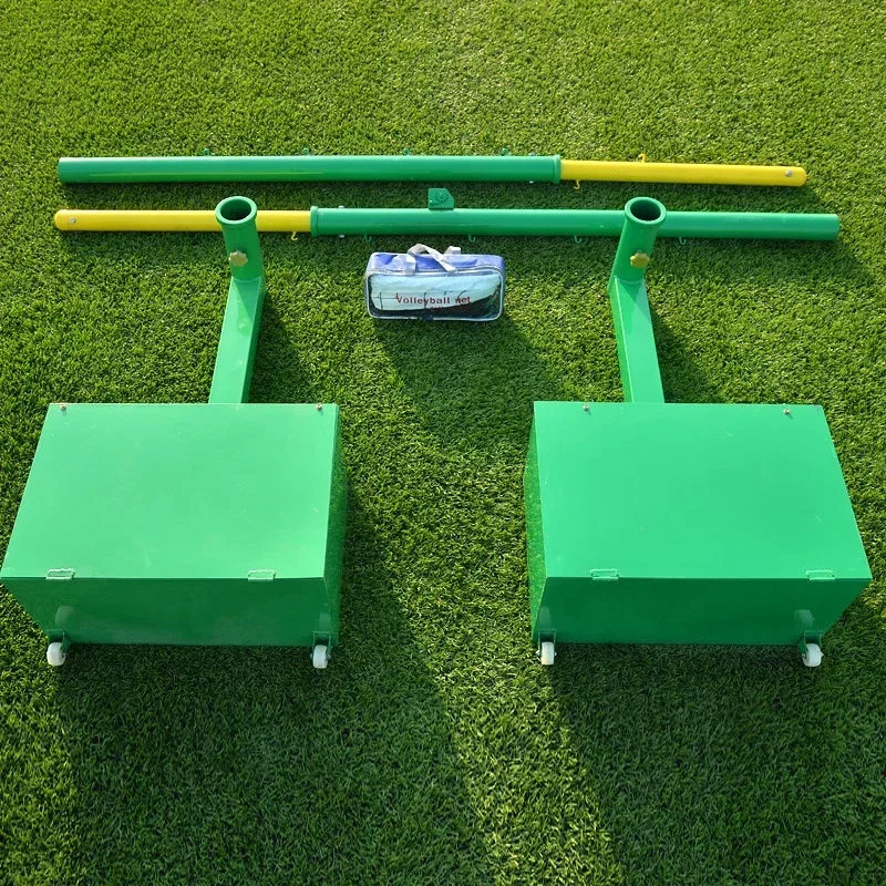 2026 2026 Standard Movable Height Adjustable Aluminum Volleyball Post Tennis Pole Badminton Posts