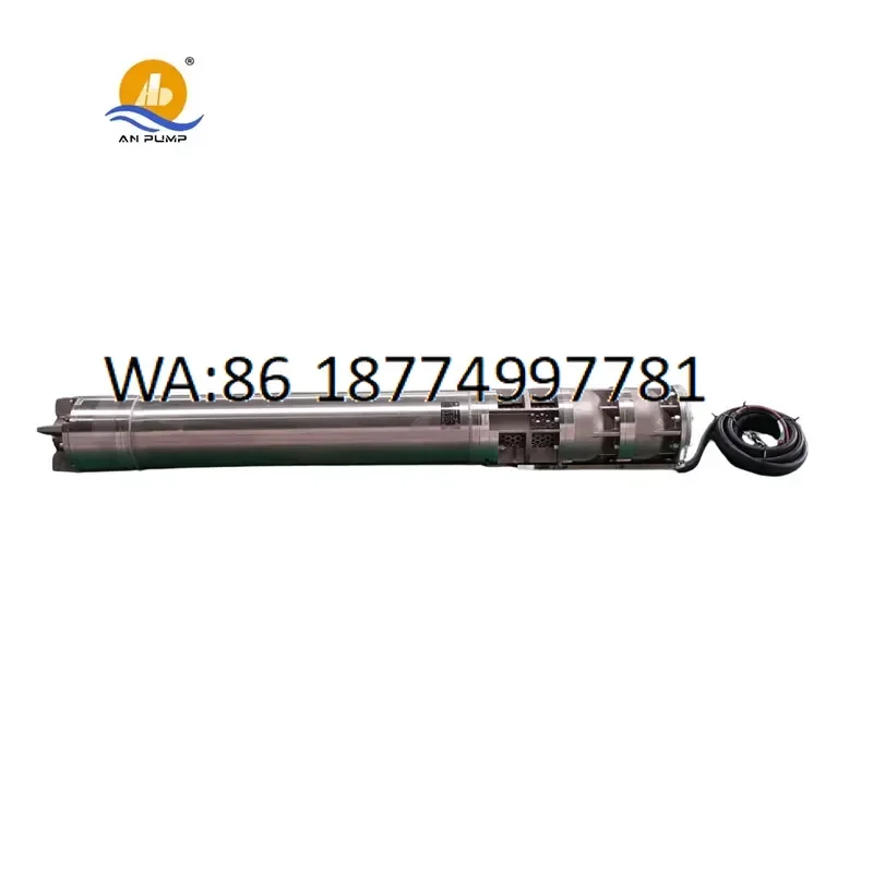 custom for ASJ High Pressure Deep Well Submersible Pump 200m Lift for Mining and Marine
