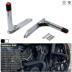 Motorcycle Engine Guard Highway Bar Frame Fairing Crash Protection Fits For Indian Scout Sixty ABS Bobber Twenty Rogue 2015-2024