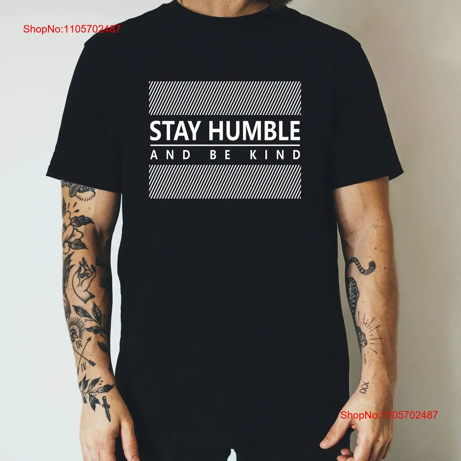 Be Kind Stay Humble T Shirt Hustle Motivation Positive Motivational for Women and Men vintage Washed Comfortable Breathable