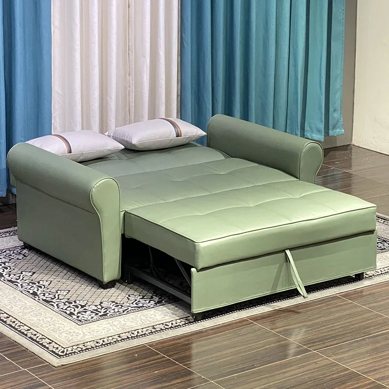 Nordic foldable sofabed dual-purpose living room small household double science and technology cloth sofa