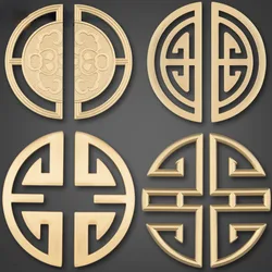 32-64mm Hole Distance Handles for Wardrobe and Drawer New Chinese Style Golden Furniture Handle Bedroom Cabinets Pulls