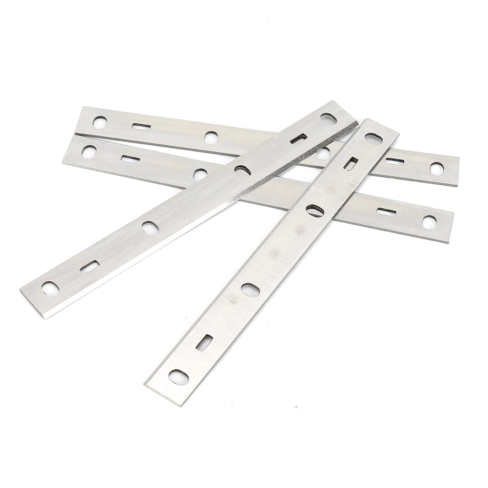 Lame per pialla da 210 * 22 * 1,8 mm 4 pezzi Utensili da taglio Per legno Acciaio ad alta velocità Confortevole Lunga durata Uso pratico