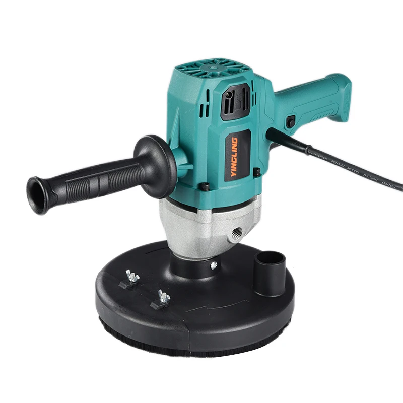 Multi-functional Concrete Grinder Dust-free Wall Flooring Splicing Joints Cement Block Grinder Rough Polishing Machine