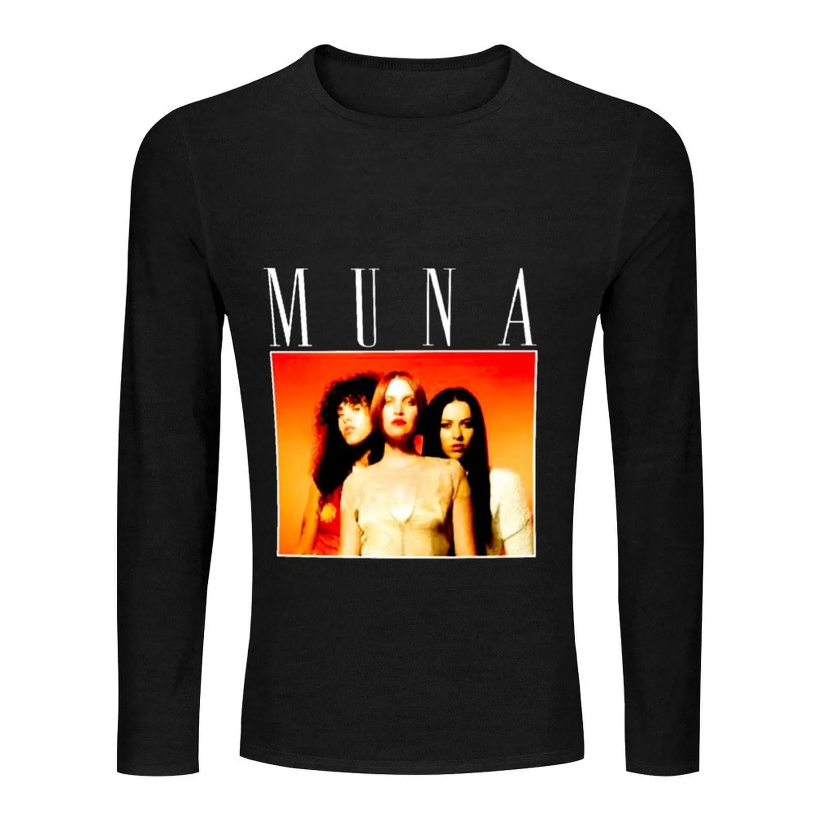 Muna Pop Band Long T-Shirt T-shirt for a boy animal print shirt for boys quick drying t-shirt men t shirt