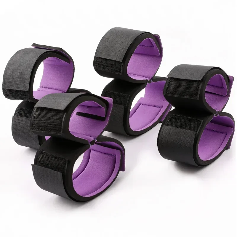 اكسسوارات الجنس الكبار تكبيل لعبة الجنس BDSM ضبط النفس اليد الأصفاد SM النساء زوجين لعبة الجنس الكبار المثيرة ألعاب Sextoy السرير ضبط النفس #3