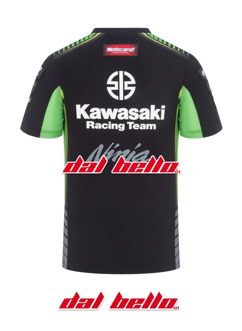 

Футболка Kawasaki Match Pursuer, новинка, хит продаж для мужчин и женщин, летний повседневный эластичный дышащий быстросохнущий топ