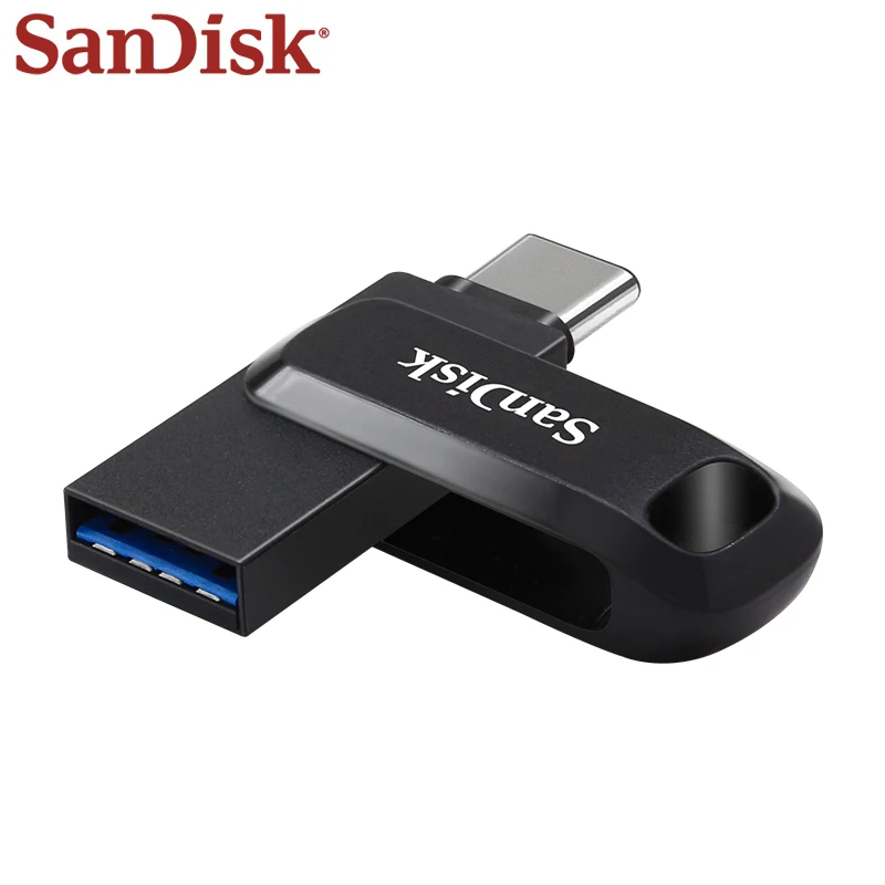 

SanDisk Ultra Dual Drive Go OTG Flash Drive USB 3.2 Type-C USB-A 64GB 128GB 256GB 512GB 400MB/s Memory Stick for iPhone Android