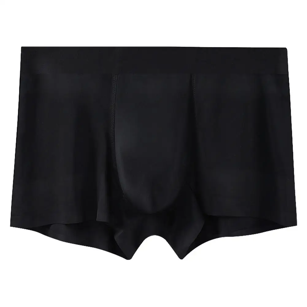 

Breathable Seamless Boxershorts Boxer Breathable Underpants Yellow Ice Silk Boxers 95 Polyester Comfortable Fit