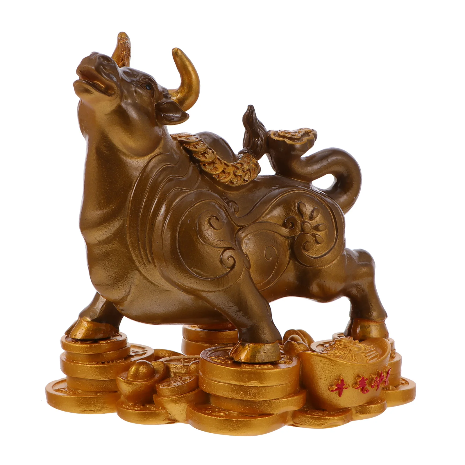 

Creative Cattle Adornment Resin Material Use Hot Water Color Changing Tea Pet Desktop Decoration Gift Cattle Ornament