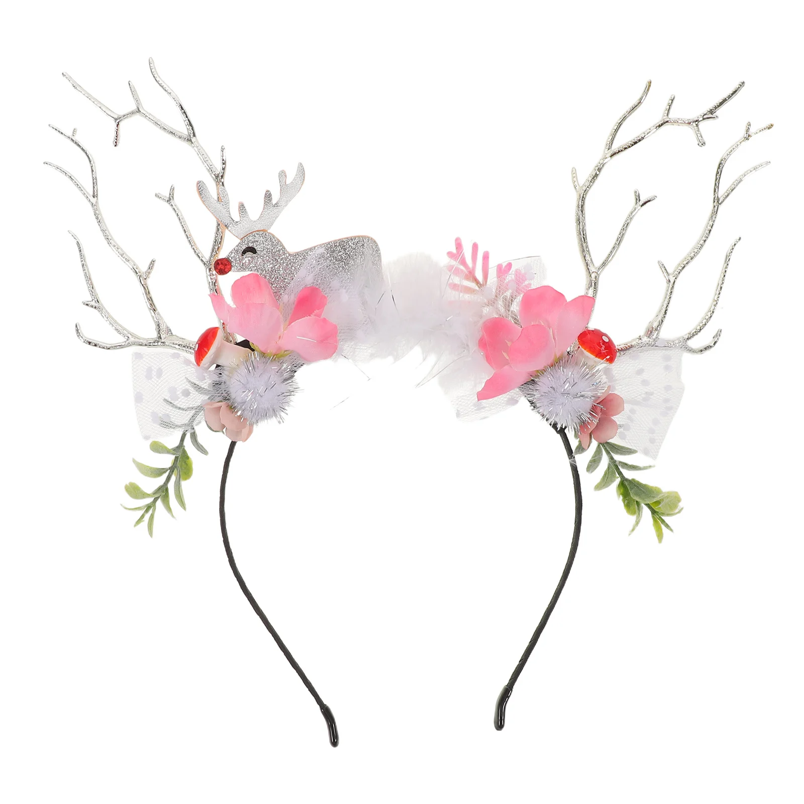 

Christmas Reindeer Antlers Headband For Adults Kids Holiday Party Decor Photo Booth Props Costume Hair Accessories