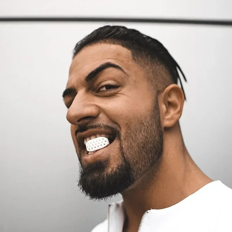 سيليكون الفك خط التمارين الفك مضغ الكرة اللياقة البدنية تونر للوجه الوجه والرقبة مدرب العضلات الذقن الخد ممارسة Jawliner