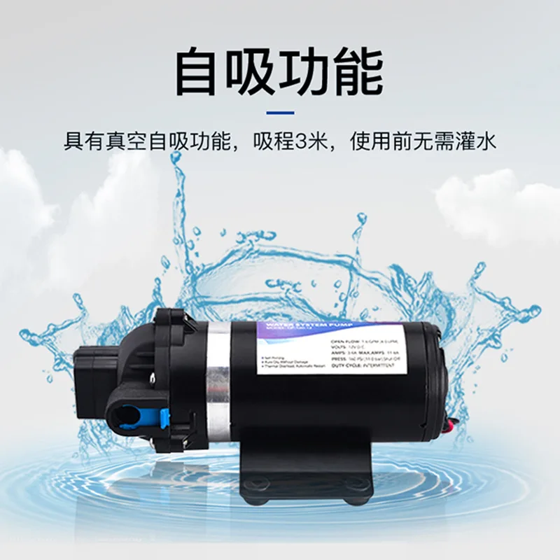 High Pressure Pump DP-160 24/12 Volt Dc Electric Motor Hand Car Wash Cleaner Water Injection Pump