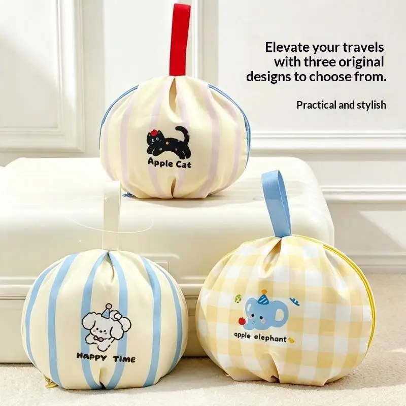 Lightweight Cartoon Underwear Organizer Bag Portable Bra Sorting Storage Pouch Perfect for Travel Gift