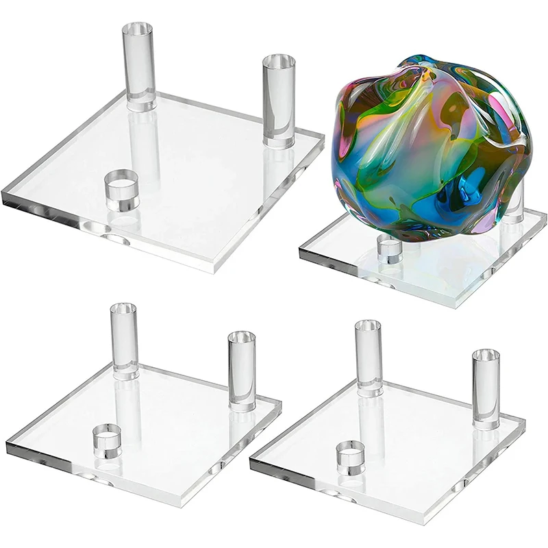 

Acrylic Display Stand Holder For Minerals Rock Specimens Geode Stones Small Collectibles Jewelry