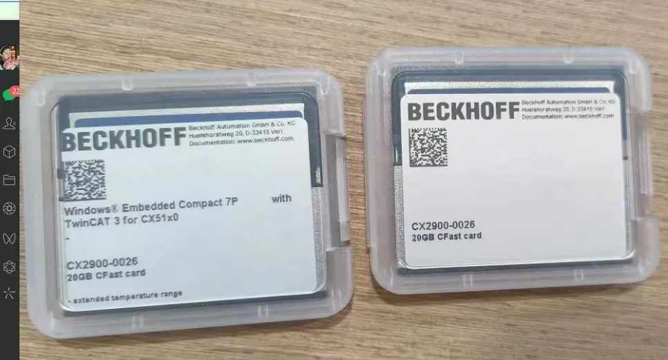 CX2900-0026 Supply BECKHOFF German Beckhoff Host 20G Memory Card Actual Spot Purchase and Bargaining Price