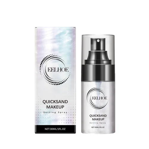 Imagen 2 del producto EELHOE-Spray fijador de maquillaje, resistente al agua, Control de aceite, brillo no pegajoso, hidratación de la piel, Spray fijador de secado rápido para productos de maquillaje