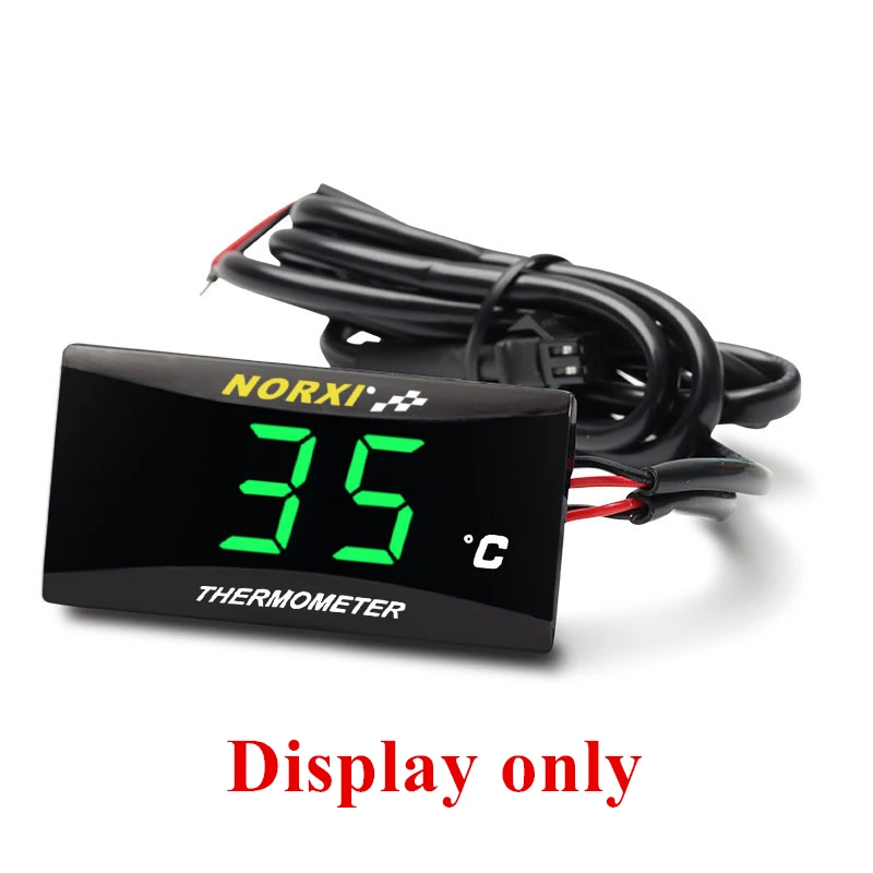 Motorfiets thermometer Watertemperatuur Mini Meter Voor XMAX 250 300 NMAX CB400 CB500X Sensor thermometer meters