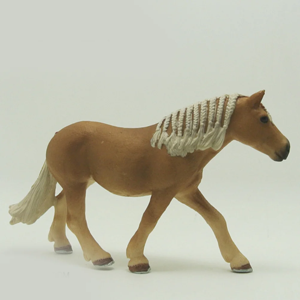 Mare Jungle Animal Figurine Horse Model Cars Toys Childrens Children’s Decor Simulation