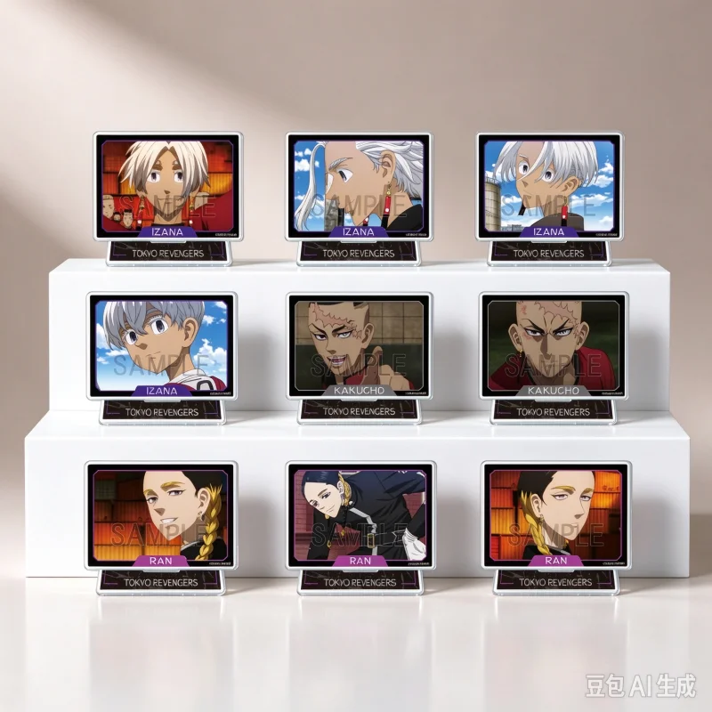Tokyo Revengers Memorable Anime Moments Acrylic Figure Stand Desk Display Decoration For Anime Lovers Keychain