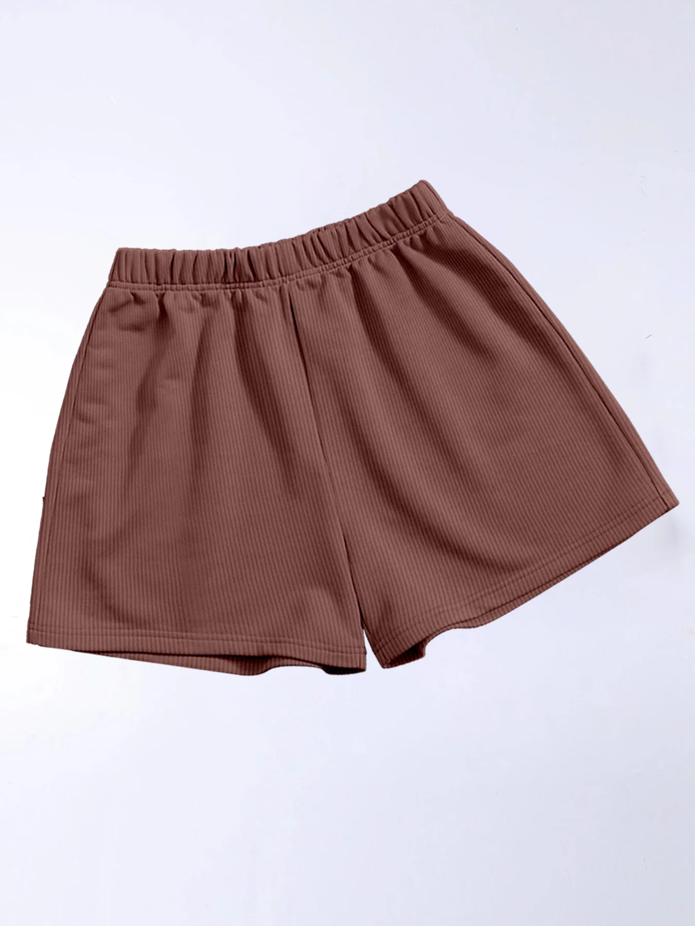 Einfarbige Damen-Shorts, Yoga, Fitness, äußere Damen-Shorts mit hohem Stretchanteil, atmungsaktiv, Freizeithose – Detail 13