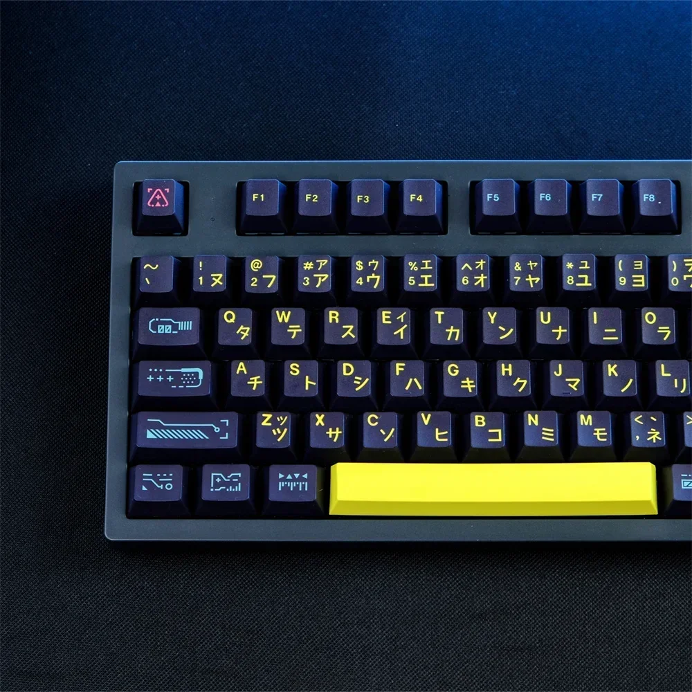 GMK 129 Keys Awakening Cherry Profile PBT Sublimated Personalized Key Caps for Cherry MX Switch Game Mechanical Keyboard