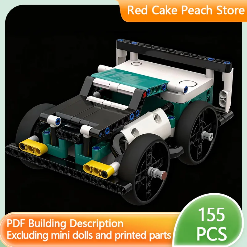 

City Car Model MOC Building Bricks Desert Specialized Racing Car Modular Technology Children Holiday Gifts Assemble Toys Suit