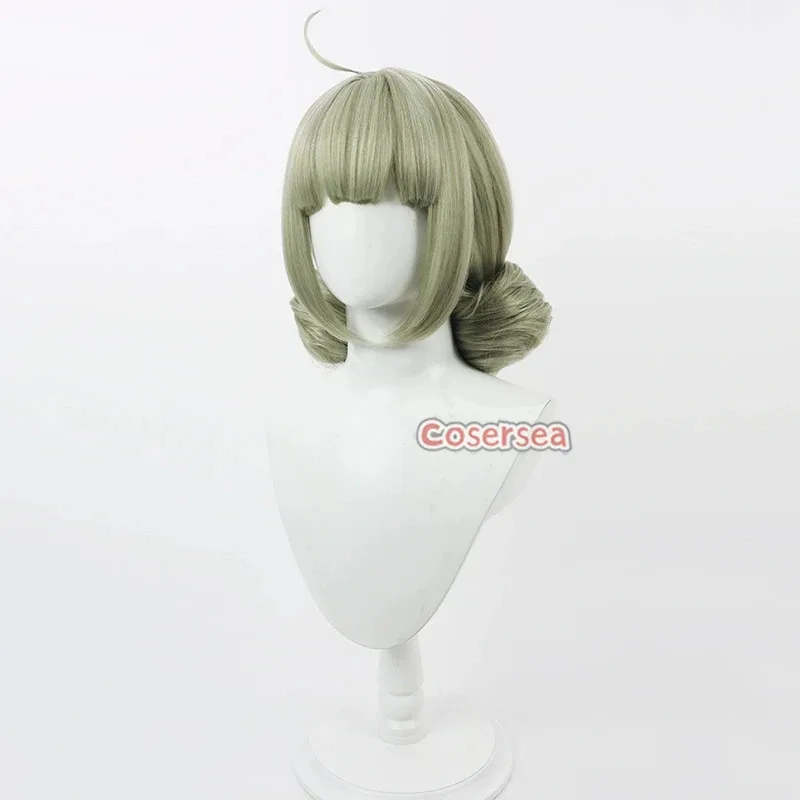 2025 11 Cosersea شعر مستعار تأثيري الباروكات Gushing over الفتيات السحرية Araga الكيوي مختلط الفيروز كوس شعر مستعار الاصطناعية الشعر الحرارة Resis #3