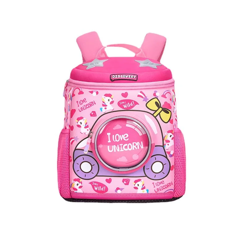 Children Cute Fashion Small Backpacks In Kindergarten New Primary Girl Unicorn Boy Dinosaur Ocean Cartoon Bucket Schoolbags Hot