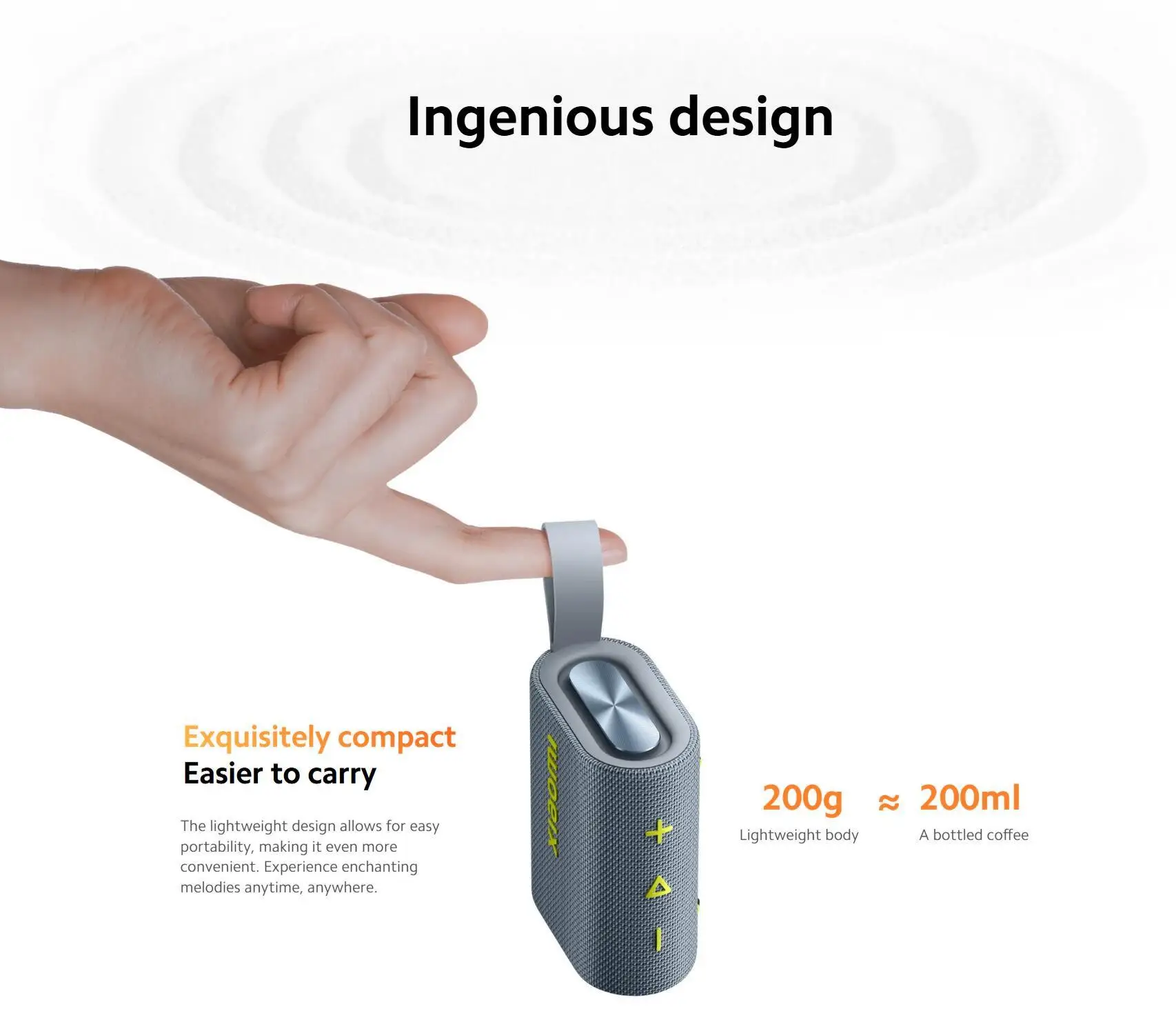 Globale Version Xiaomi Sound Pocket, tragbarer kabelloser Lautsprecher, TWS-Stereo-Kombination, 1000 mAh 10 Stunden Akkulaufzeit, IP67 Bluetooth 5.4 – Detail 4