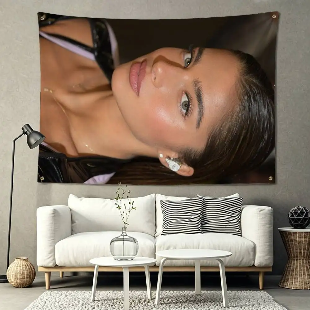 Israel Celebrity Noa Kirel Flag Suitable For Party Club Outdoor Interior Wall Decoration Banner Fans Gift 5