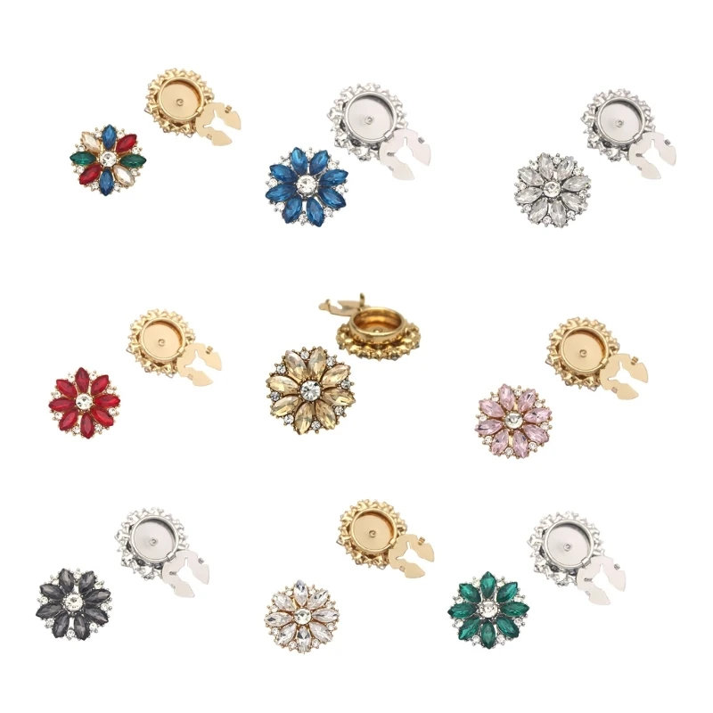 2026 New Modern Circular Glass Cufflinks Business Casual Attire Long Lasting Corrosion Resistant