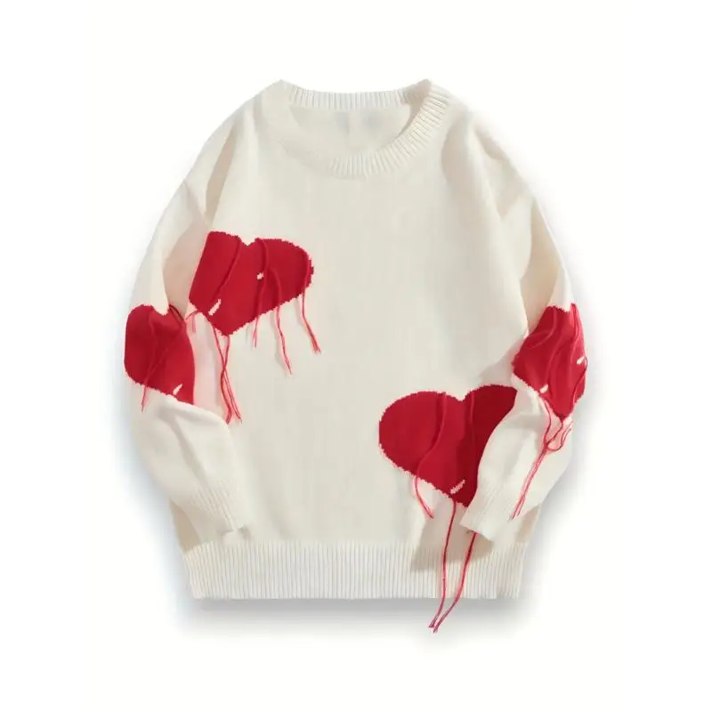 

Heart Tassel Sweater C 32200 Love Knot Knitwear Women's Fashion Spring Collection Online And Offline Available