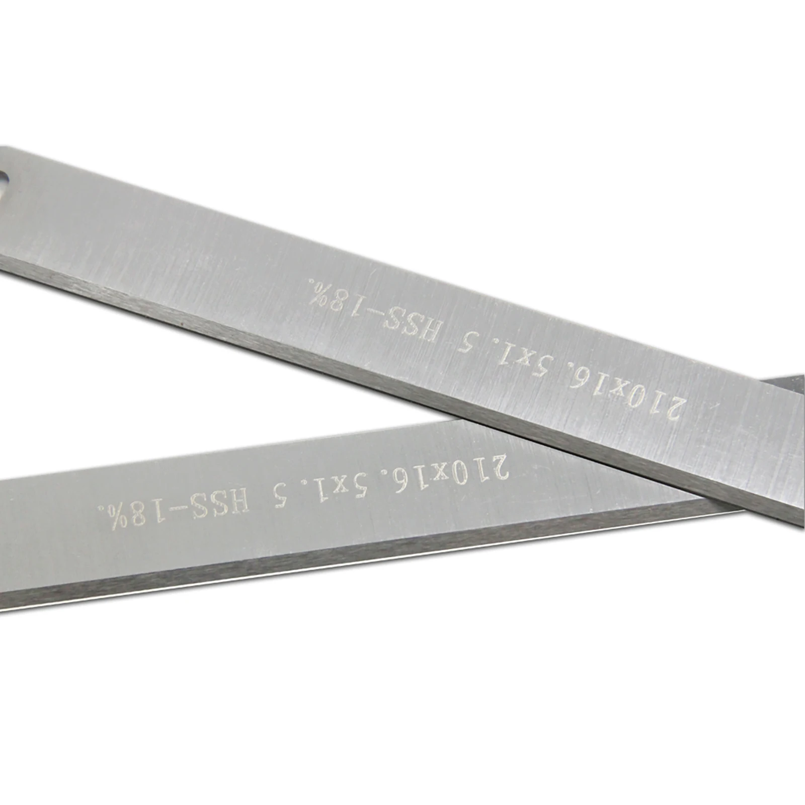 2 Pairs 210mm HSS Thickness Planer Blade 210x16.5x1.5mm Jointer Knife for Scheppach Einhell Erbauer Woodworking Tool Accessories