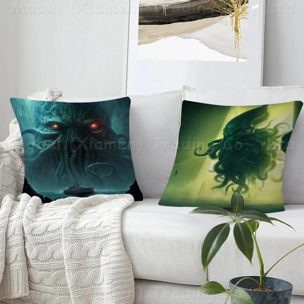

Gods In The Cthulhu Pillow Anime Pillow Sofa Bed Head Pillow Cover Cushion Cover 45x45 Cm Fashion