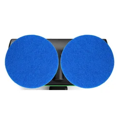 2 Pieces Rotary Electric Mops Replacement Pad Microfiber Mat Scrubber