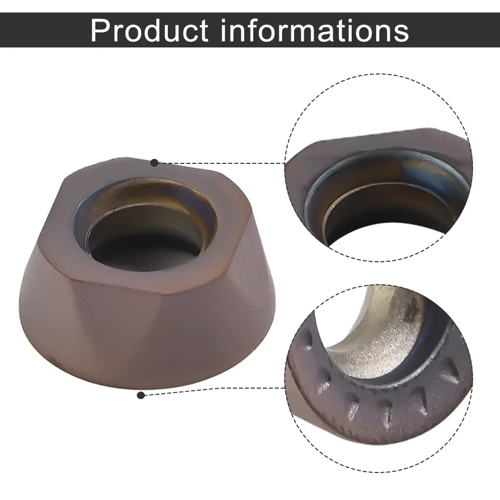 2021 Carbide Insert Turning Tools Internal RPMT10T3MOE Replacement Round VP15TF CNC For Blades For Chip Breaking