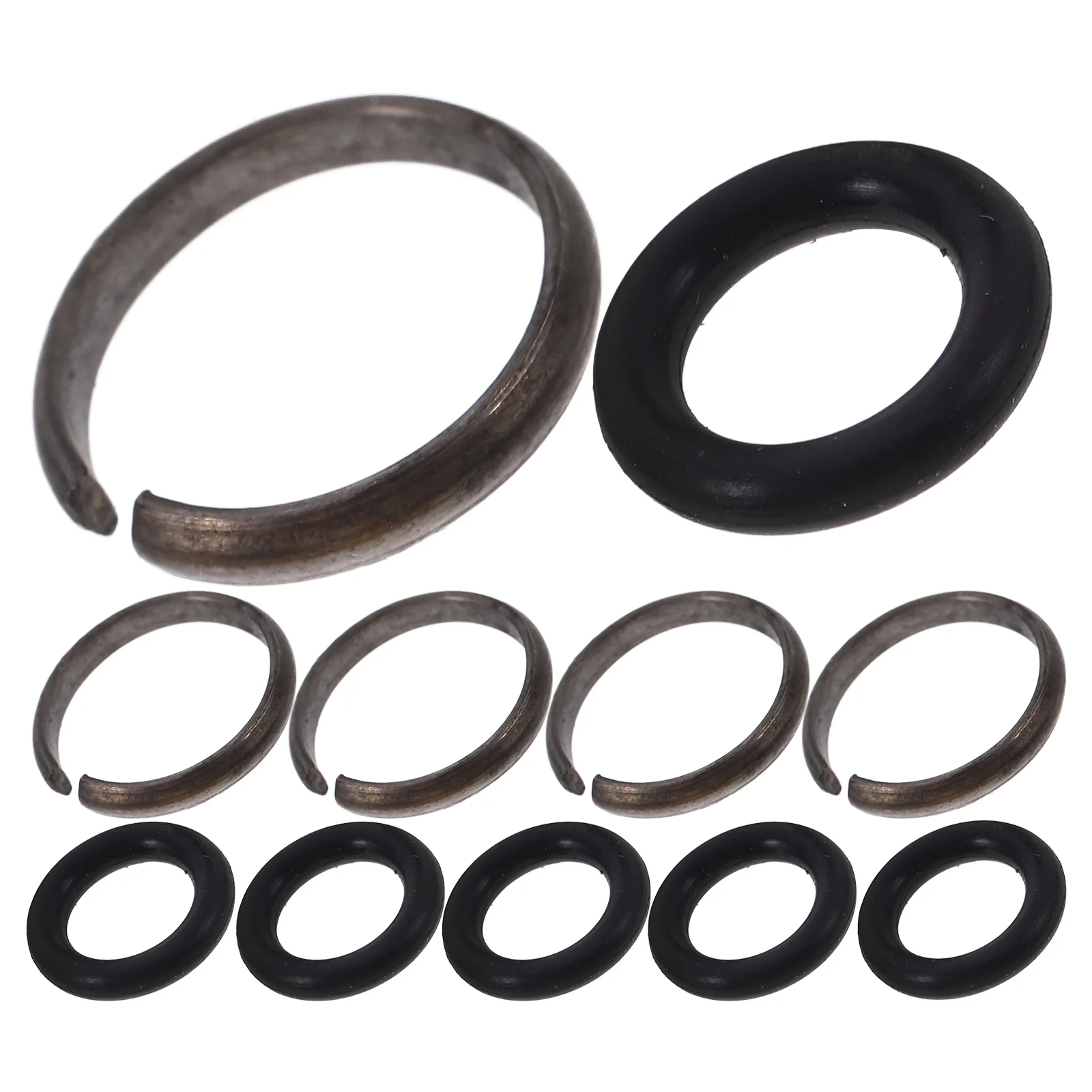 

10 set Electric Wrench Retaining Ring Kit Square Drive Socket O-Ring For Impact Wrench Rubber Friction Ring Tool Accessories