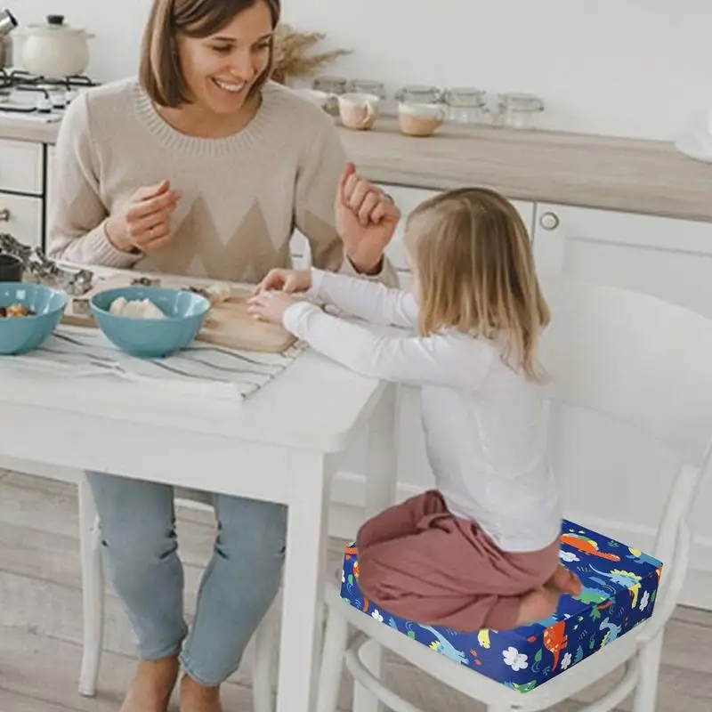 Booster Sitz für Esstisch dicken Stuhl Sitzpolster wasch bar verstellbar Hochstuhl Booster Sitz für Baby Kleinkind