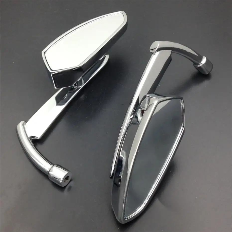 

Universal Rearview Mirrors fit For All Harley Honda Kawasaki Suzuki Yamaha cruiser bikes Shadow Vulcan Intruder Motorcycle Black