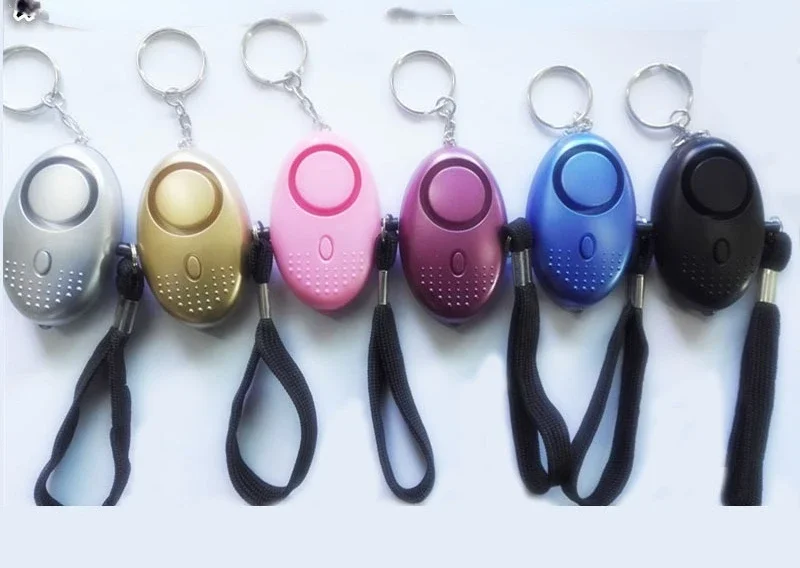 Self Defense Alarm 130dB Egg Shape Girl Women Security Protect Alert Personal Safety Scream Loud Keychain Emergency DefenseAlarm