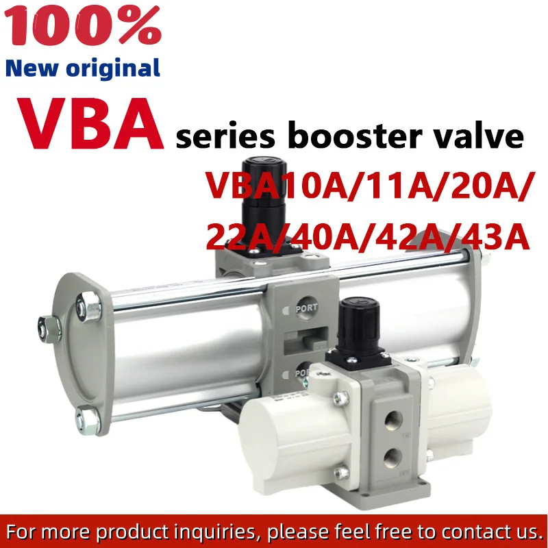 SMC booster valve VBA20A, VBA20A-03 VBA20A-03GN VBA20A-F03 VBA20A-F03GN new original gas booster pump