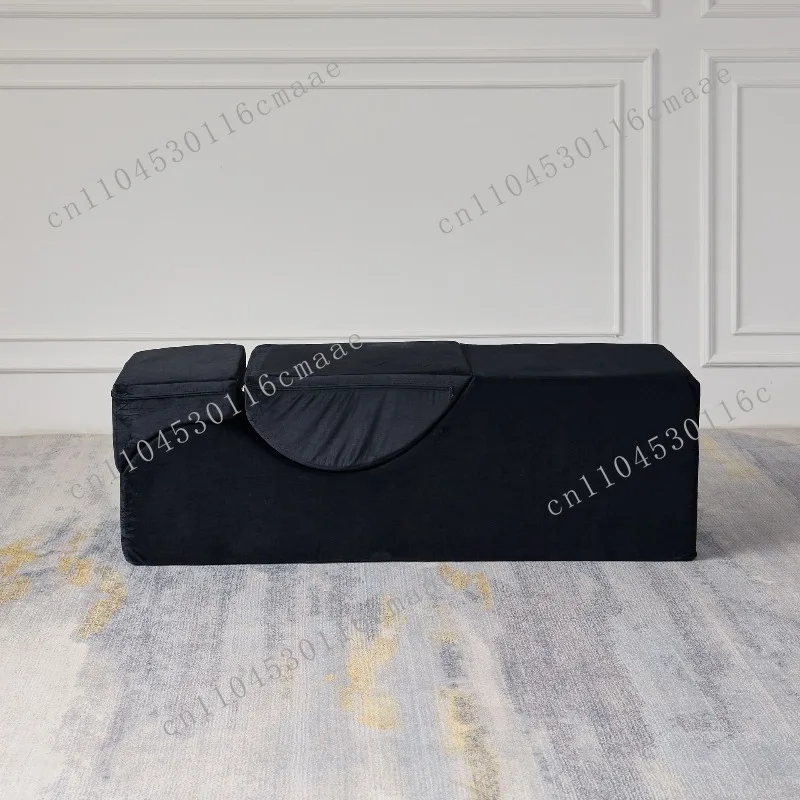 Multifunctional Fun Seat Yoga Chair Wave Sofa S-type Hotel Chaise Longue Sofa Bed Spot Compressible