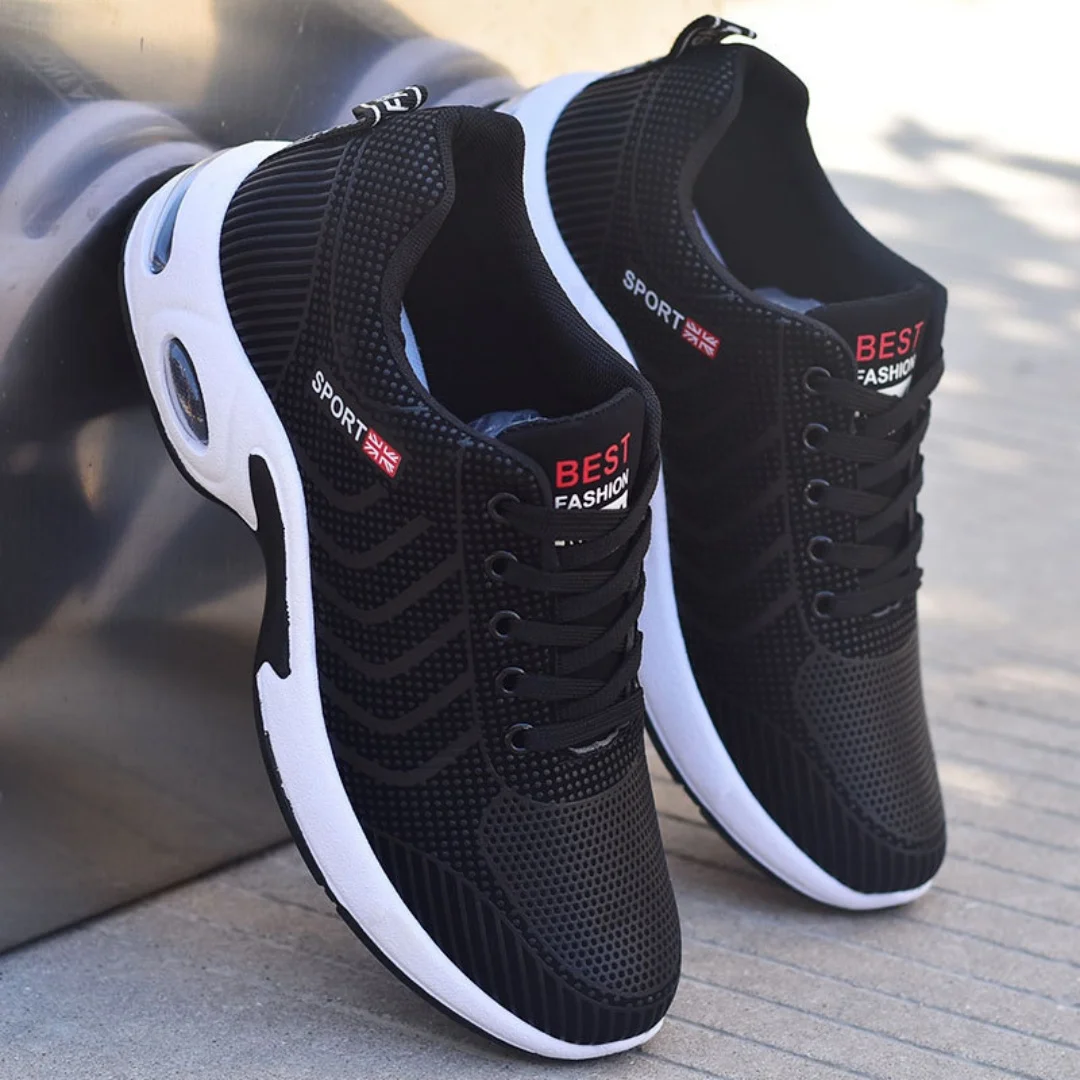 Men's Low-Top Sports Sneakers Large Size Casual Running Board Shoes Trendy Men's Footwear