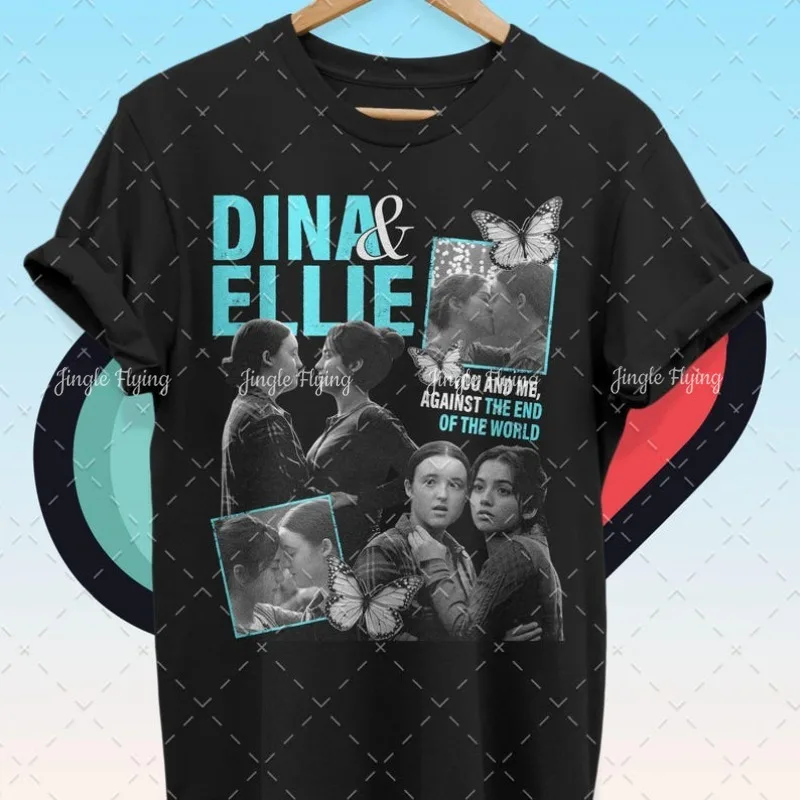 Limitado Dina Ellie Bar escena Vintage serie Retro 90'S Fans homenaje camiseta regalo para mujeres y hombres