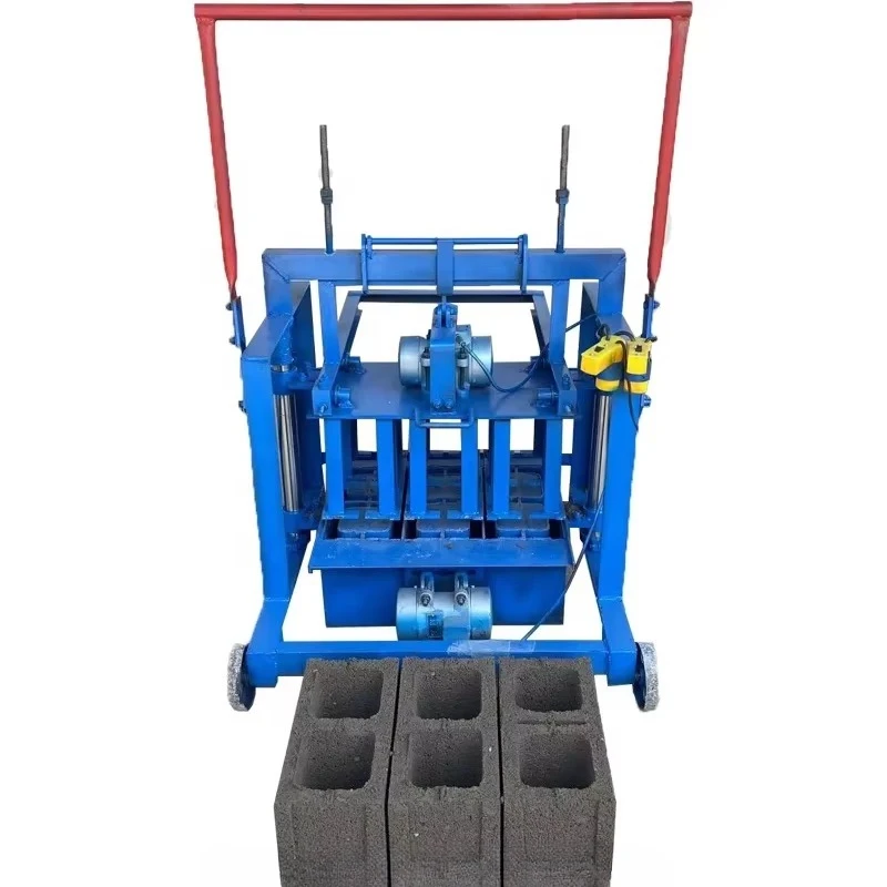 

Made in China 3-45 Manual Mobile Brick Making Machine Small Mobile Brick Making Machine
